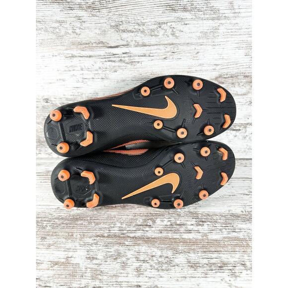 Men's Nike Superfly 6 Elite ACC Flyknit FG Black/Orange Soccer Cleats Sz 7 - Picture 8 of 9